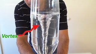 Create Vortex inside of a Bottle  Amazing Science Experiment [upl. by Denny]