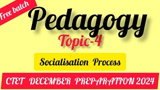 CDP SOCIALIZATION PROCESS PAPER 1 amp2 PREVIOUS YEAR QUESTIONS PEDAGOGY 3030 [upl. by Alberto]