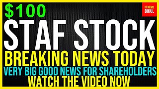 STAF Stock  Staffing 360 Solutions Inc Stock Breaking News Today  STAF Stock Price Prediction [upl. by Slohcin839]