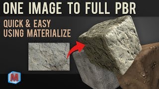 Materialize  Quick Start Guide  PBR Textures in Minutes [upl. by Adnawahs]