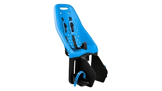 Child bike seat  Thule Yepp Maxi rackmounted [upl. by Ytinirt]