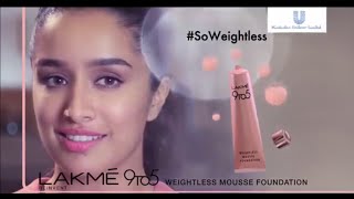 Shraddha Kapoor goes so Weightless with Lakmé [upl. by Nerrot]