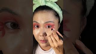 Thử make up theo Hồng San  Dyn Dyn Vlog [upl. by Azal]