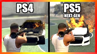 GTA 5  PS5 vs PS4  Ultimate Comparison 🔥 [upl. by Nnaitsirk]