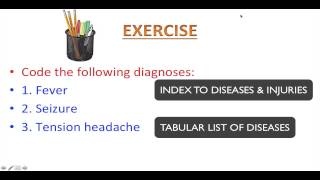 Introduction to ICDCM10  Lesson 2 Basic Coding Steps [upl. by Yrallam438]