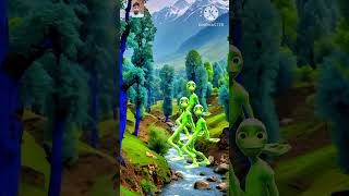 Peds Green dame tu kcsita dance shorts videoo alien youtubeshorts shorts shortvideo [upl. by Aenil]