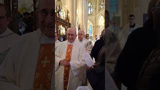 Messe présidée par le cardinal Fridolin Ambongo [upl. by Enirehtahc]