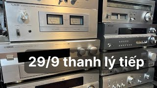 299 tiếp tục về  30 âm ly denon   đầu cd   20 cặp loa   yamaha ax1900   pioner 838 [upl. by Siol120]