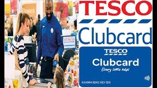 Opening A TESCO CLUBCARD Free In The Mail [upl. by Carlson]