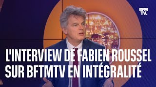 Linterview de Fabien Roussel sur BFMTV en intégralité [upl. by Eldora]