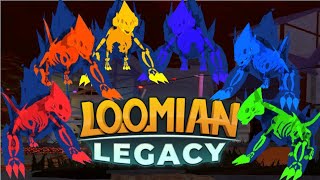 Finding every Gleaming Halloween Akhalos  Loomian Legacy Find Compilation [upl. by Bland]