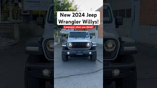 NEW 2024 JEEP WRANGLER WILLYS shorts [upl. by Birgitta91]