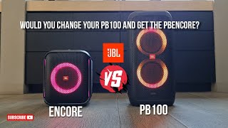 JBL Encore vs JBL Partybox 100💥🔥 sound comparison [upl. by Anikahs]