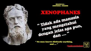 xenophanes XENOPHANES  FILSAFAT KONSEP KETIADAAN [upl. by Harac]