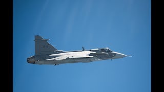 First flight success for Gripen E [upl. by Eliott739]