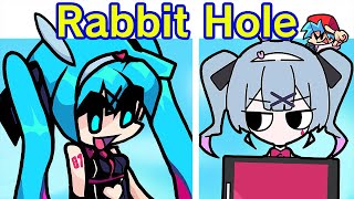 Friday Night Funkin RABBIT HOLE ラビット ホール  Hatsune Miku Vs Boyfriend FNF Mod BFs Big Sister [upl. by Chappell]