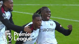 Tosin Adarabioyo heads in Fulhams third against West Ham United  Premier League  NBC Sports [upl. by Lali937]