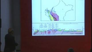 Mapas de dominios geotectónicos y metalogenia del Perú [upl. by Kurr]