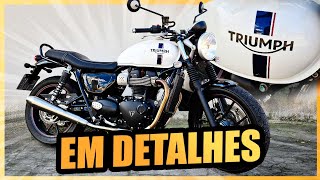 TRIUMPH STREET TWIN 900 IMPRESSIONANTE O CAPRICHO DA MOTO [upl. by Callum]