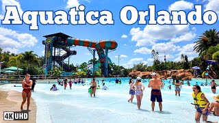 Aquatica Orlando Water Park 2024 [upl. by Einnahc]