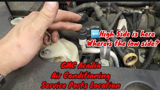 GMC Acadia AC Service Port Connections [upl. by Llednohs]