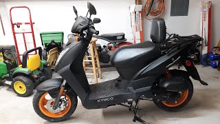 My New Kymco Agility 50 Scooter [upl. by Drofwarc240]