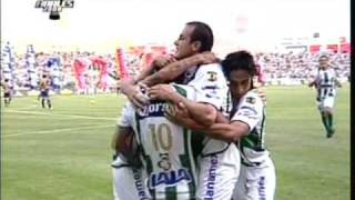 Santos vs San Luis gol de Daniel Ludueña pase del Cuauhtémoc Blanco liguilla 2008 [upl. by Allemac]