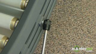 How to replace shocks and hinges on a tanning bed [upl. by Naneek763]