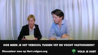 Hoe merk je het verschil tussen vet en vocht vasthouden  Hartvolgersorg LIVE [upl. by Naiditch61]