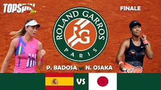 TOP SPIN 2K25  ROLAND GARROS  Paula Badosa SPAGNA vs Naomi Osaka GIAPPONE [upl. by Aevin]