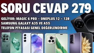 Soru Cevap 279  Yeni gelecek telefonlar  Telefon piyasası genel değerlendirme [upl. by Grearson707]