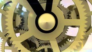 CGI Motion Graphics Mechanical clock RHYTHM QUARTZ [upl. by Setsero]