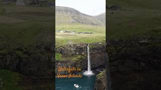 First Day in Faroe Islands Waterfalls and Other Stunning Places [upl. by Elleneg772]