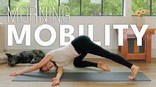 Morning Mobility Yoga  Wake Up and Stretch [upl. by Ydnirb]