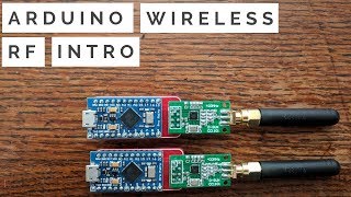 Arduino Wireless RF Transceiver Module Intro [upl. by Asiret]