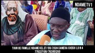 TOUR DE FAMILLE NDAME KEL 2024 [upl. by Elreath]