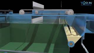 Dissolved air flotation 3D show Working Principle [upl. by Coleman150]