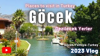 Göcek Fethiye 2023 Vlog Türkiye gezilecek yerler gezilecek gezgin gezivlog turkey göcek muğla [upl. by Roxanna646]