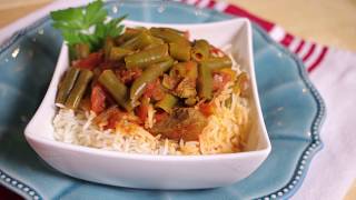 How to make Shorbat Fasoulia  Green Bean Stew Assyrian Food [upl. by Satterlee]