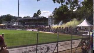 FC Schaffhausen vs Xamax 19072015 [upl. by Laurella470]