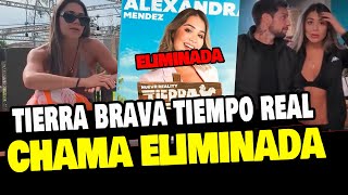 TIERRA BRAVA LA CHAMA FUE ELIMINADA DEL REALITY Y SE ALEJA DE LUIS MATEUCCI [upl. by Ilarrold]