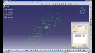 Tutorial de Catia V5 08 Extrusión múltiple MultiPad [upl. by Groome364]