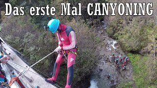 Das erste Mal Canyoning  Canyoning College  Area 47 [upl. by Patman]