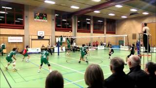 TV Schönenwerd vs biogas volley näfels 2014 03 05 Matchpoint [upl. by Atenik]