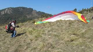 Bonassola SP paragliding decollo Renato Lucchetti 09 MAR 2022 [upl. by Hasheem639]