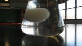 Rapid Crystallization Supersaturated Solution Demo [upl. by Selimah]