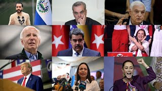 Maratón electoral en América Latina en 2024 Estados Unidos México y 4 países elegirán presidente [upl. by Kyl]