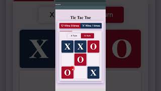 Complete Tic Tac Toe Game with Timer in HTML CSS amp JavaScript [upl. by Cathey]