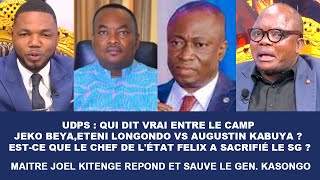 DELKAS  Qui dit vrai entre le Camp Eteni longondo vs Augustin kabuya  Fatshi a sacrifié le SG [upl. by Piegari]