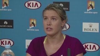 Li Na was very consistent says Bouchard [upl. by Hornstein671]